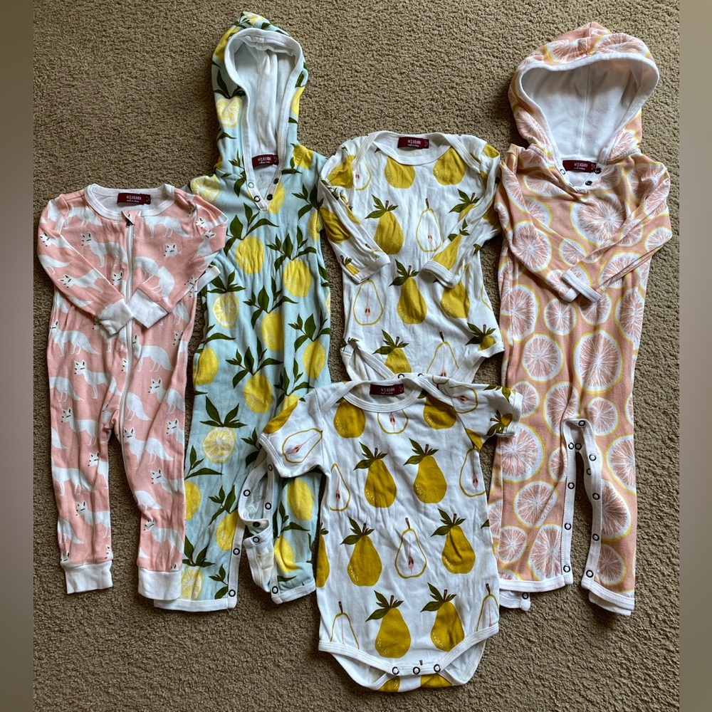 Milkbarn Organic Cotton Bundle 6-12 Months
